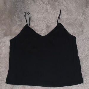 Crop Black Top